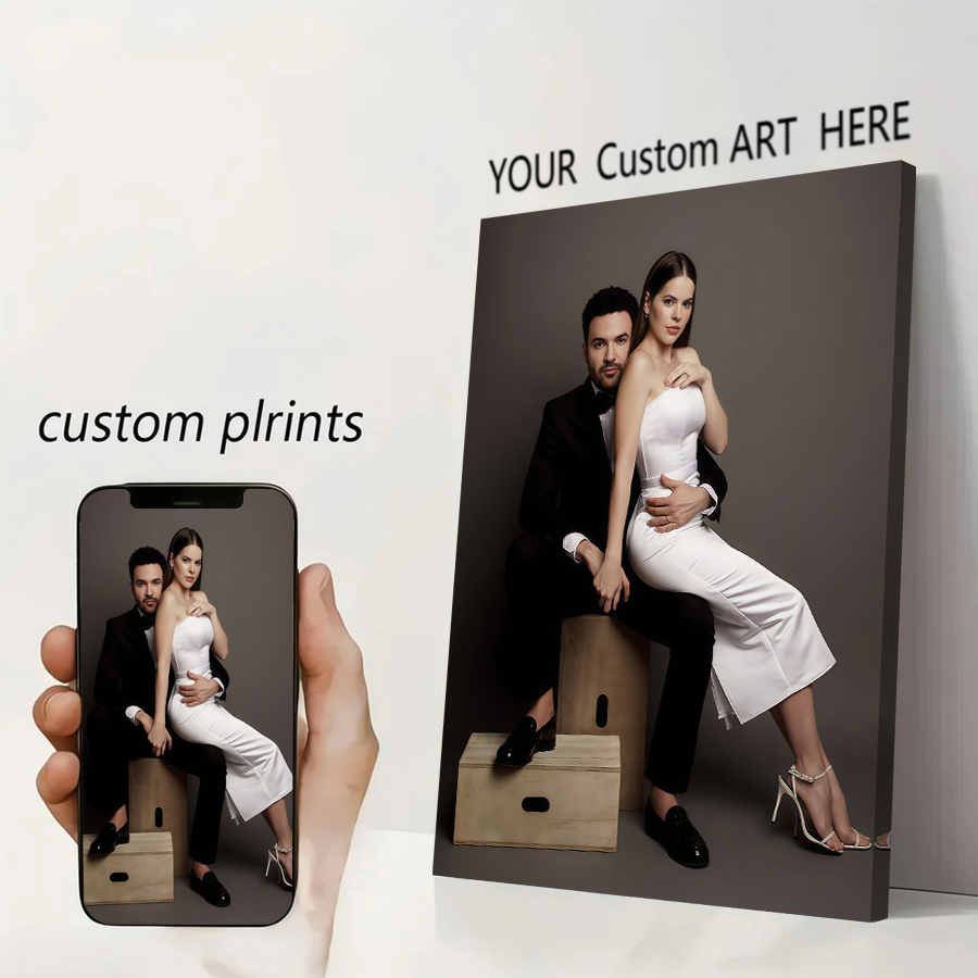 Textiles For Home - โปสเตอร์ผ้าแคนวาสพิมพ์ลายตามสั่ง โปสเตอร์อนิเมะ เกม ภาพวาดจากรูปถ่ายของคุณ ของขวัญส่วนตัว ปรับแต่งรูปภาพ