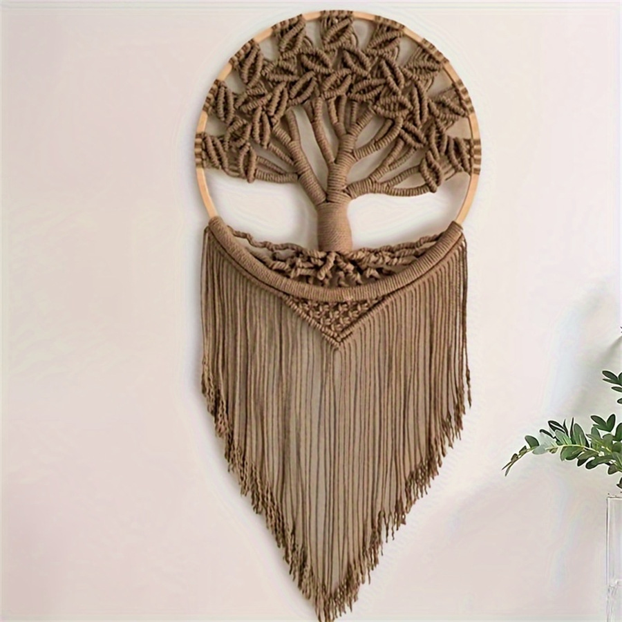 Home Textiles Discount - Tree of Life Macrame แขวนผนัง Handmade