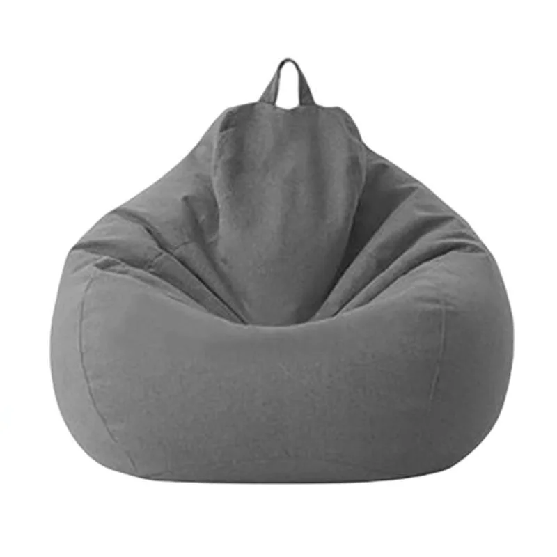 Floor Cushion Pouf - ขี้เกียจโซฟา Bean Bag ไม่มีฟิลเลอร์สีทึบ Tatami ผ้าโซฟาห้องนอนห้องนั่งเล่นโซฟาเดี่ยวเก้าอี้แจ็คเก็ต