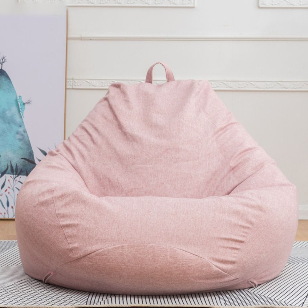 Floor Cushion Pouf - สบายBean Bagเก้าอี้โซฟาที่ถอดออกได้Breathable Lazyโซฟาล้างทําความสะอาดได้นุ่มพัฟโซฟาผู้ใหญ่