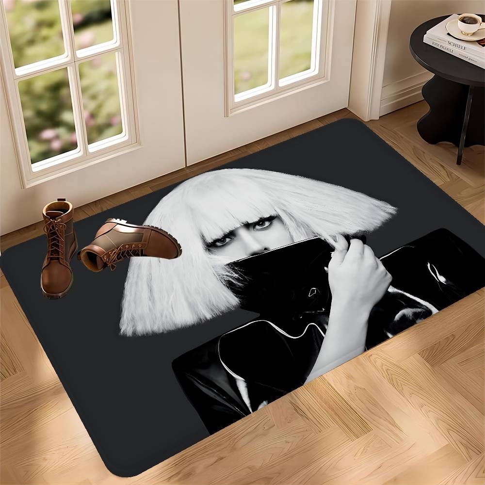 Home Textiles Là Gì - พรมปูพื้นลาย Lady Gaga ราคาประหยัด กันลื่น สำหรับห้องนั่งเล่น