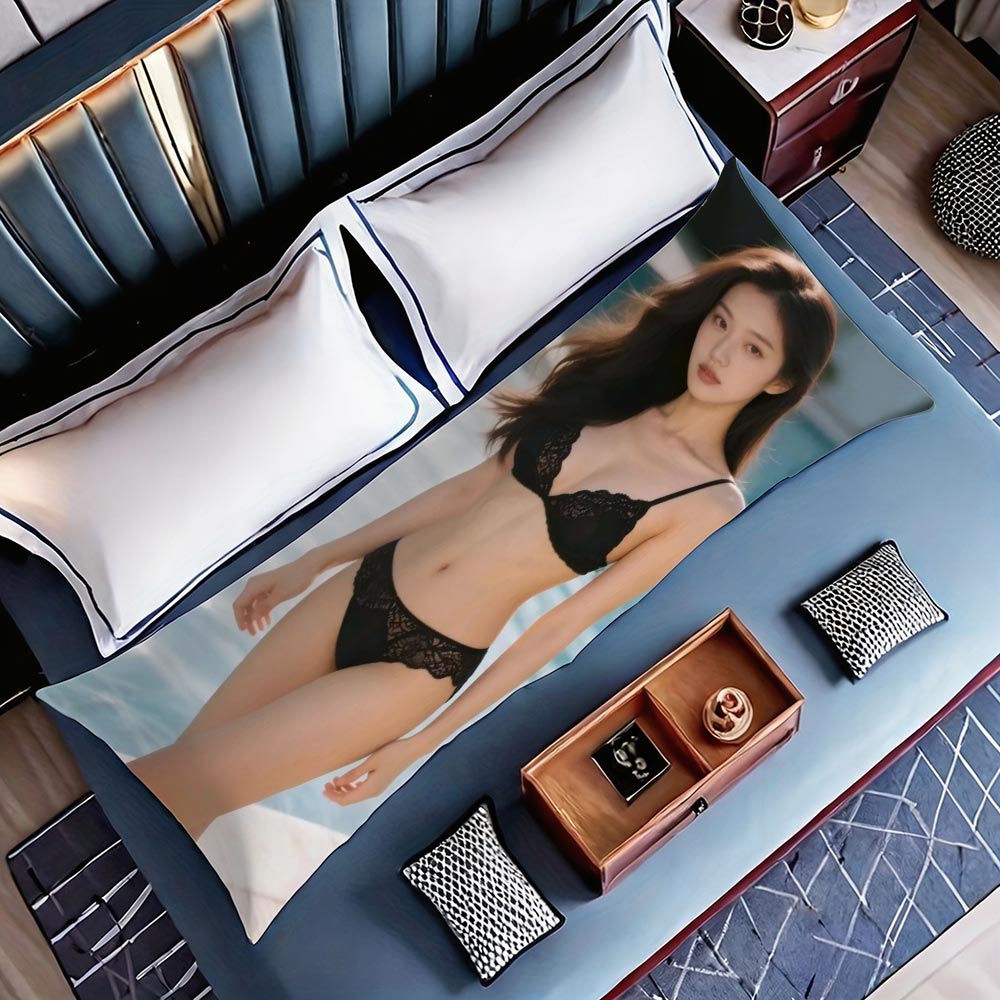 Bolster Pillow Long - หมอนข้างยาวแบบกำหนดเองได้ 1 ชิ้น หมอนรองรับร่างกายแบบนุ่ม สำหรับหญิงตั้งครรภ์ ช่วยให้นอนหลับสบาย