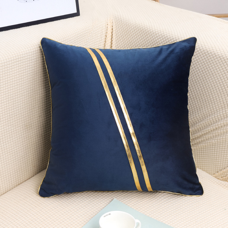 Pillow Insert 18X18 - ปลอกหมอนกำมะหยี่หรูหราแบบเรียบง่ายสำหรับโซฟา เตียง สำนักงาน ตกแต่งพนักพิงและเอว ไม่รวมไส้หมอน ขนาด