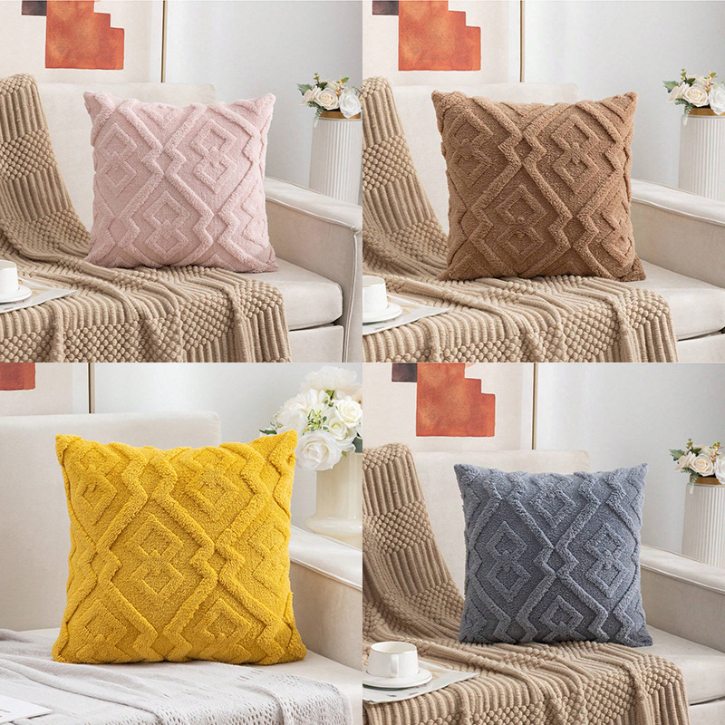ปลอกหมอนอิงผ้าพลัฌแบบไม่มีไส้ใ - Pillow Insert 18X18 บทวิจารณ์และราคา
