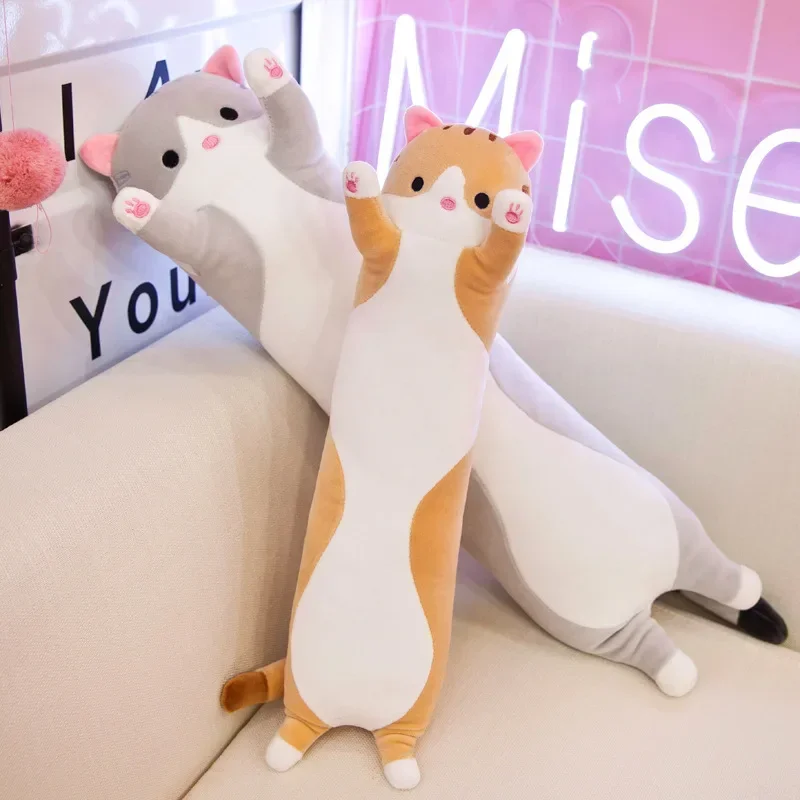 ตุ๊กตาแมวน่ารัก 19.5 นิ้ว (50  - Bolster Pillow Long บทวิจารณ์และราคา