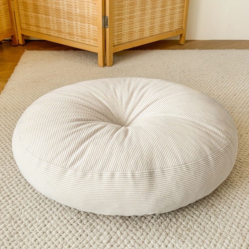 หมอนรองนั่งทรงกลมหนานุ่ม สบาย  - Floor Cushion Pouf บทวิจารณ์และราคา