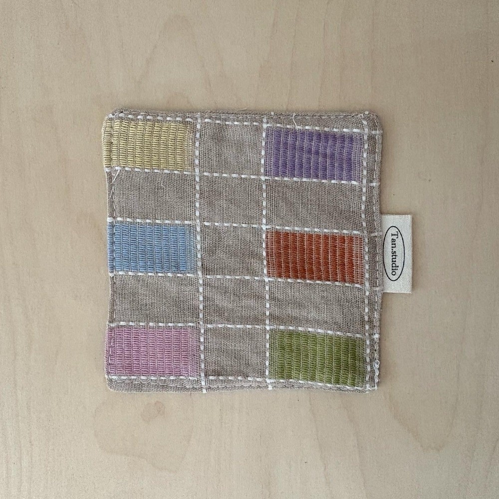 แผ่นรองแก้วน้ำสีสันใหม่ ผ้าควิ - Home Textiles Discount บทวิจารณ์และราคา