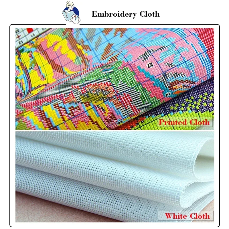 ชุดปักครอสสติชลายสร้างตุ๊กตาหิ - Home Textiles Discount บทวิจารณ์และราคา