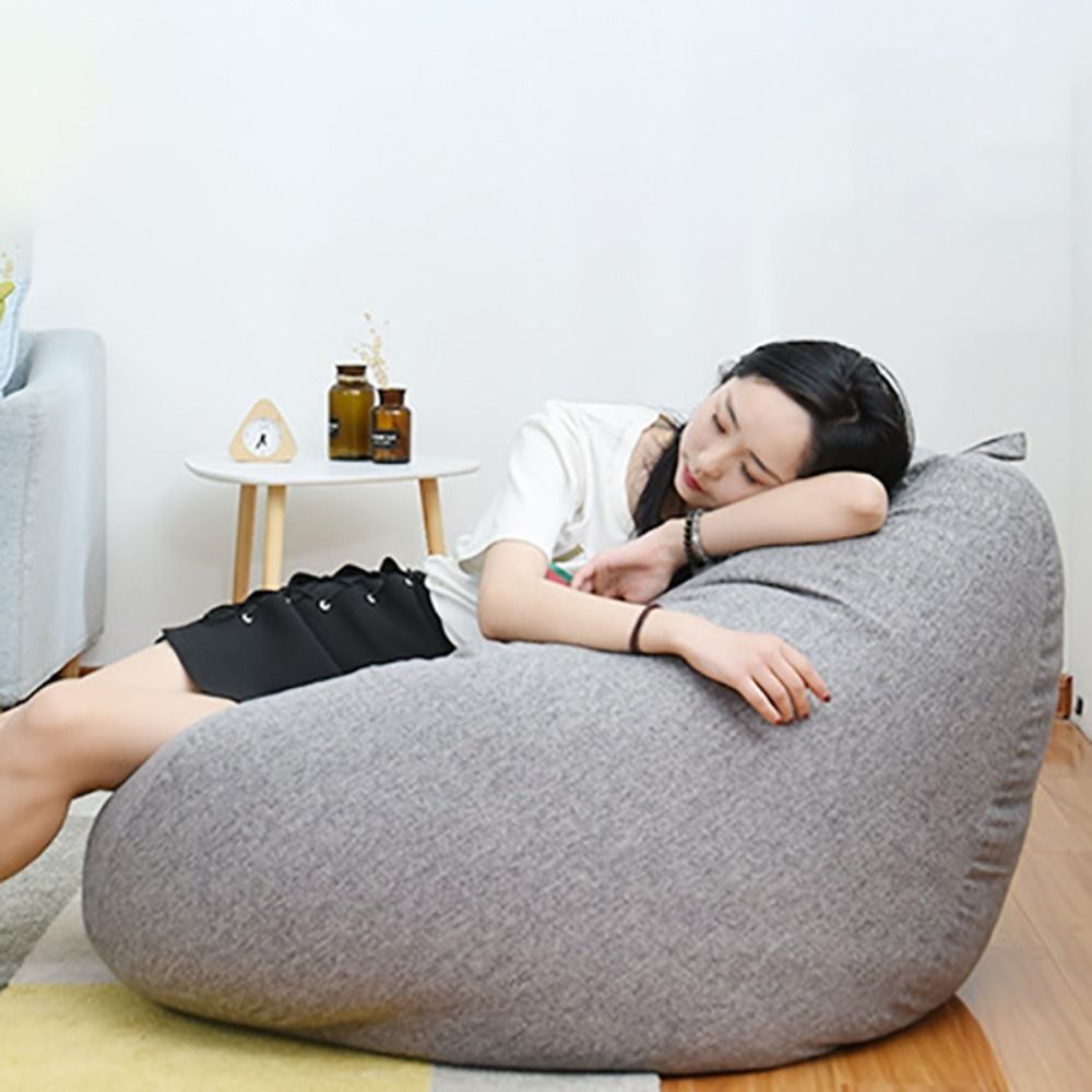 สบายBean Bagเก้าอี้โซฟาที่ถอดอ - Floor Cushion Pouf บทวิจารณ์และราคา