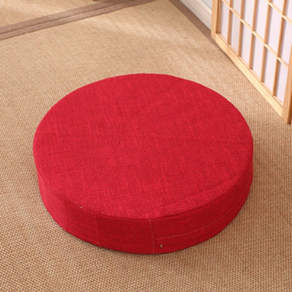 เบาะนั่งสมาธิทรงกลมแบบทาทามิ ข - Floor Cushion Pouf บทวิจารณ์และราคา