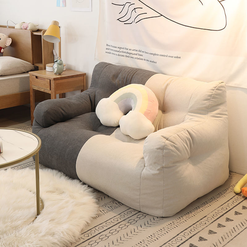 โซฟาบีนแบ็ก 2 ที่นั่ง นุ่มสบาย - Floor Cushion Pouf บทวิจารณ์และราคา