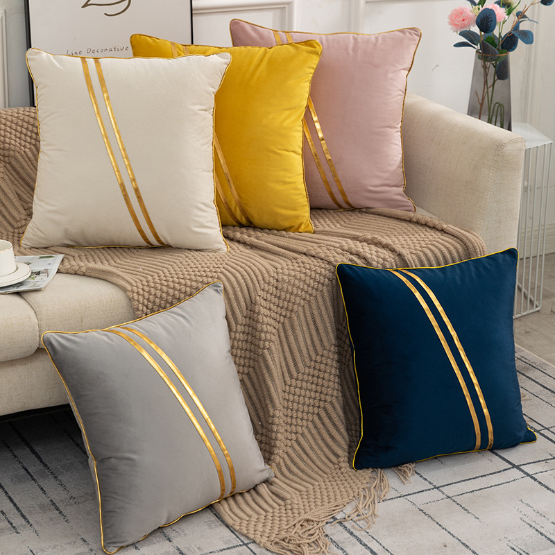 ปลอกหมอนกำมะหยี่หรูหราแบบเรียบ - Pillow Insert 18X18 บทวิจารณ์และราคา