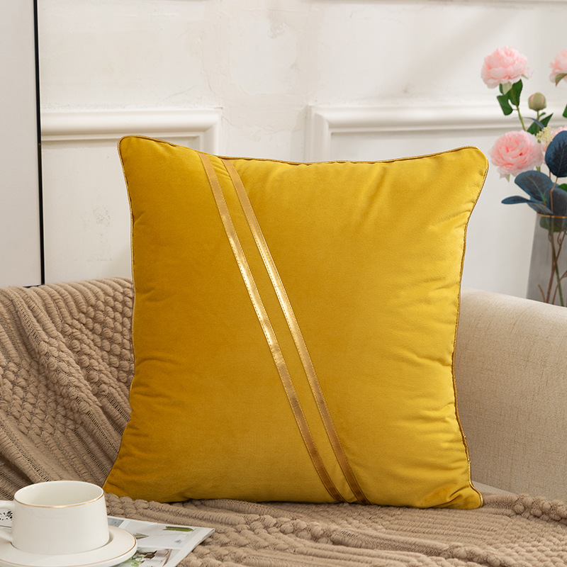 ปลอกหมอนกำมะหยี่หรูหราแบบเรียบ - Pillow Insert 18X18 บทวิจารณ์และราคา