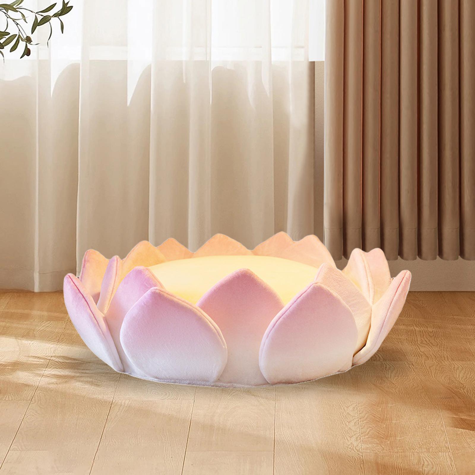 เบาะรองนั่งทรงดอกบัวถอดหมอนรอง - Floor Cushion Pouf บทวิจารณ์และราคา