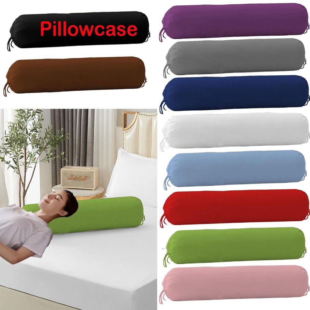 ปลอกหมอนทรงกระบอกยาวสีพื้น ซัก - Bolster Pillow Long บทวิจารณ์และราคา
