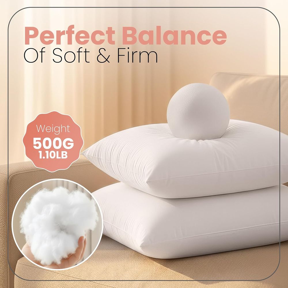 ชุดไส้หมอนสีขาวขนาด 18x18 นิ้ว - Pillow Insert 18X18 บทวิจารณ์และราคา