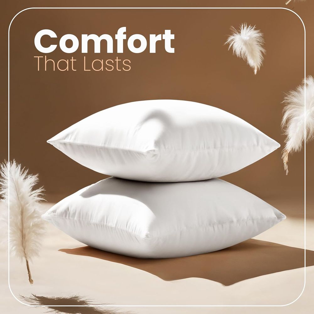 ชุดไส้หมอนสีขาวขนาด 18x18 นิ้ว - Pillow Insert 18X18 บทวิจารณ์และราคา