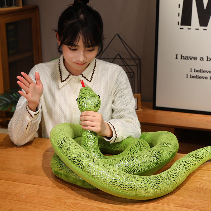 งูจำลองมี4สีงูตัวยาวยักษ์ตุ๊กต - Bolster Pillow Long บทวิจารณ์และราคา