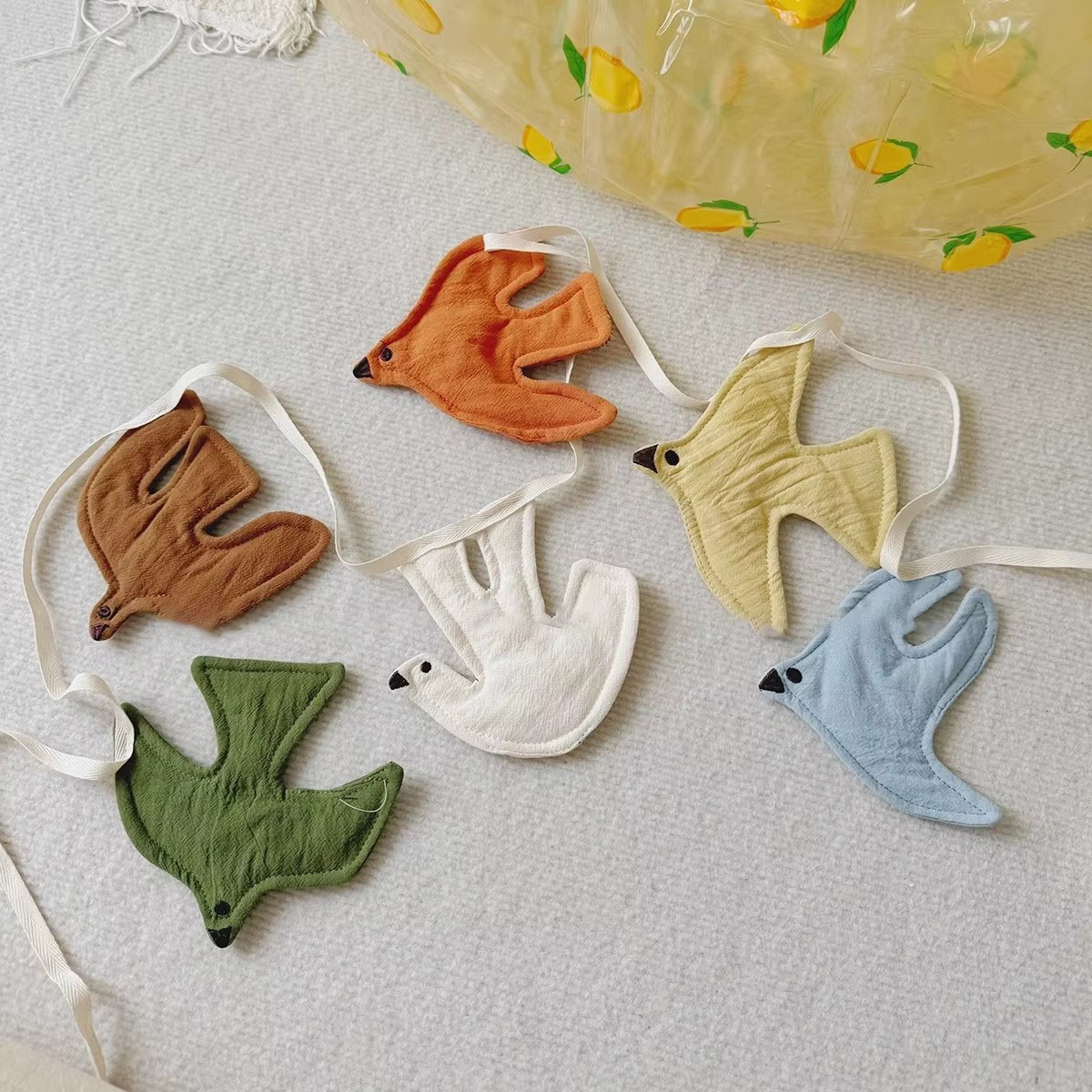 ธงผ้ารูปนกสำหรับตกแต่งห้องเด็ก - Home Textiles Discount บทวิจารณ์และราคา